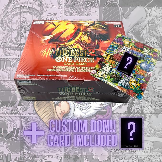 One Piece Premium Booster The Best Vol 2 Trading Cards