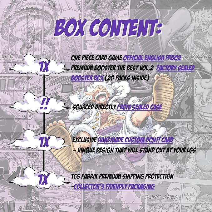 One Piece Premium Booster The Best Vol 2 Trading Cards