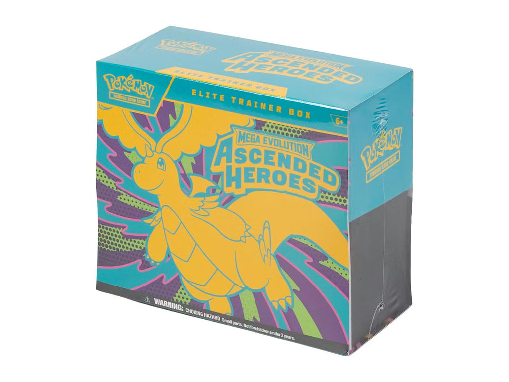 Pokemon Mega Evolution Ascended Heroes Elite Trainer Box Trading Cards