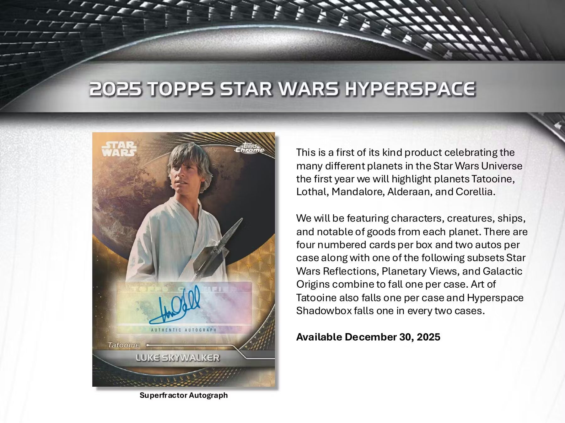 2025 Topps Star Wars Hyperspace Hobby Trading Cards