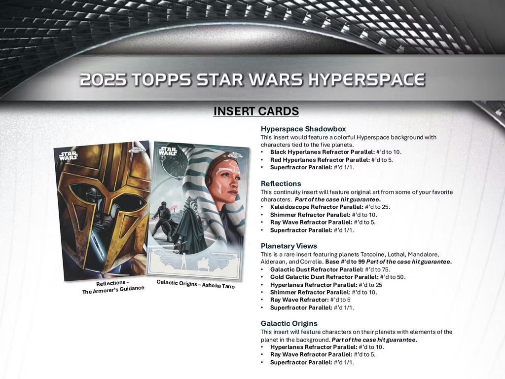 2025 Topps Star Wars Hyperspace Hobby Trading Cards