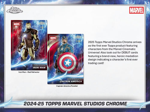 2025 Topps Chrome Marvel Studios Breaker Delight Trading Cards