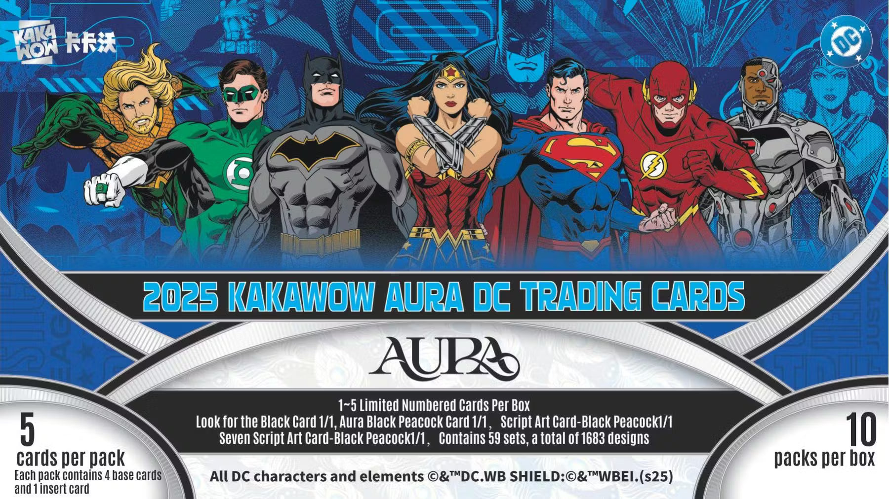2025 Kakawow DC Aura Hobby Trading Cards