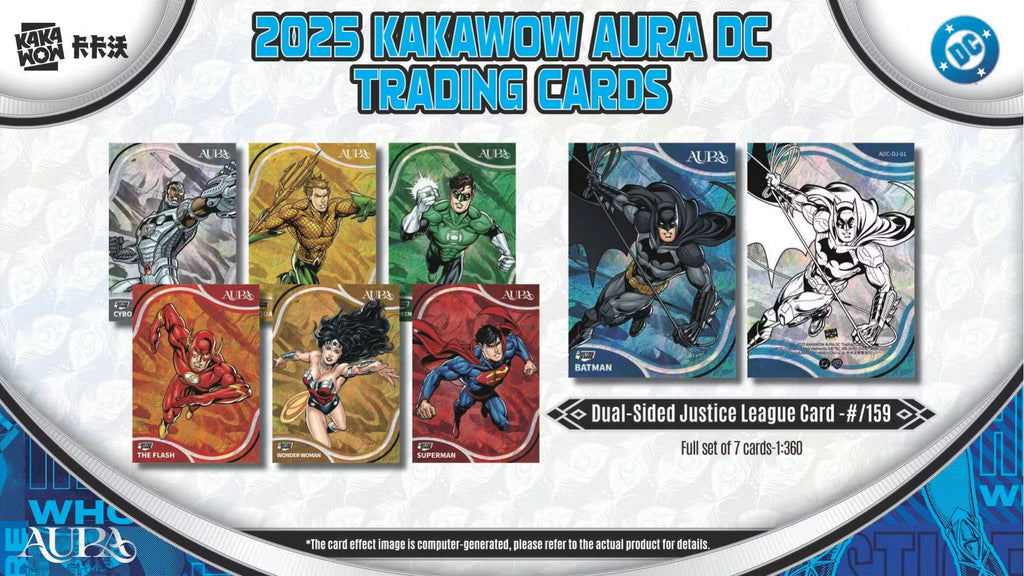 2025 Kakawow DC Aura Hobby Trading Cards