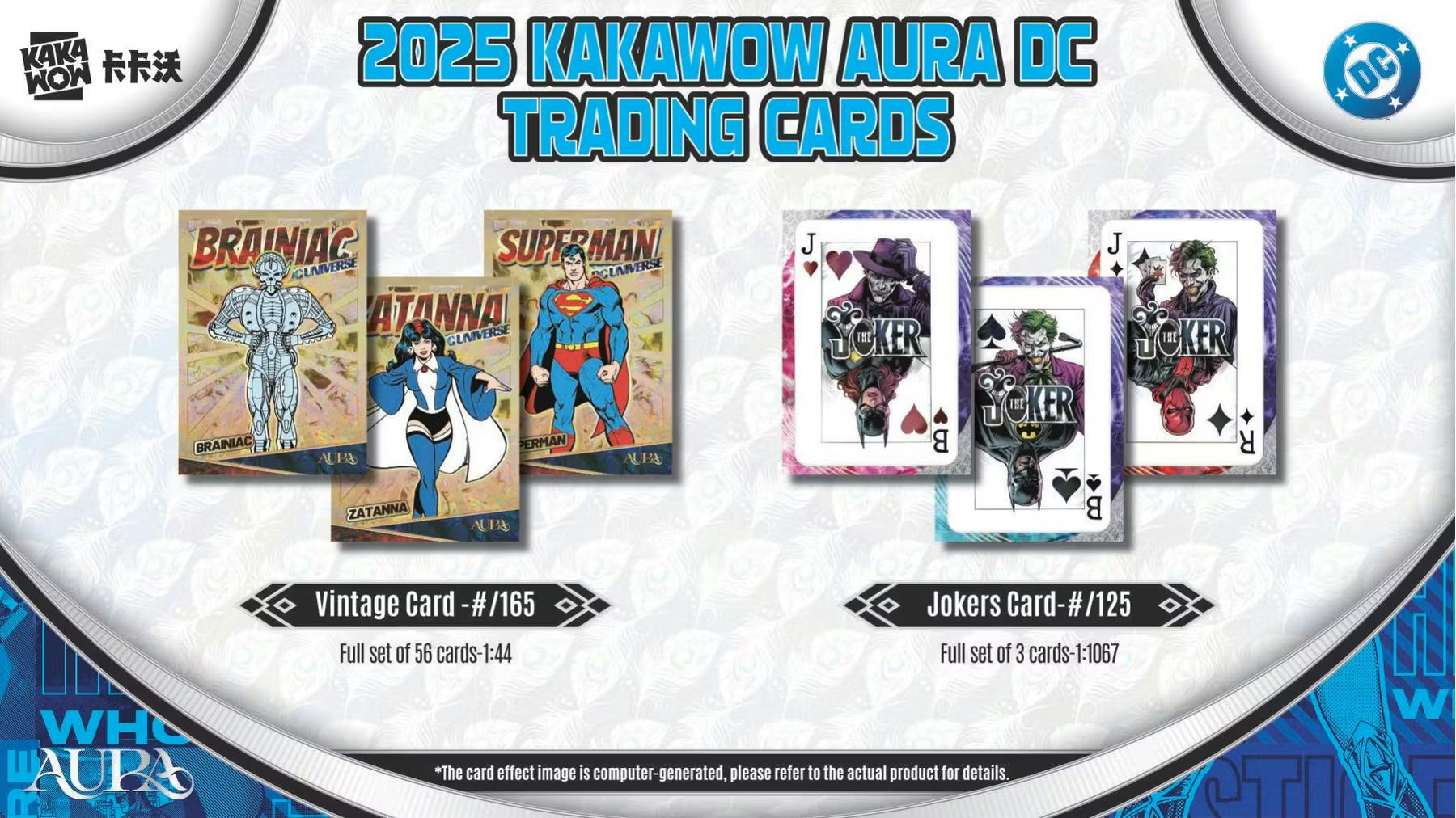 2025 Kakawow DC Aura Hobby Trading Cards