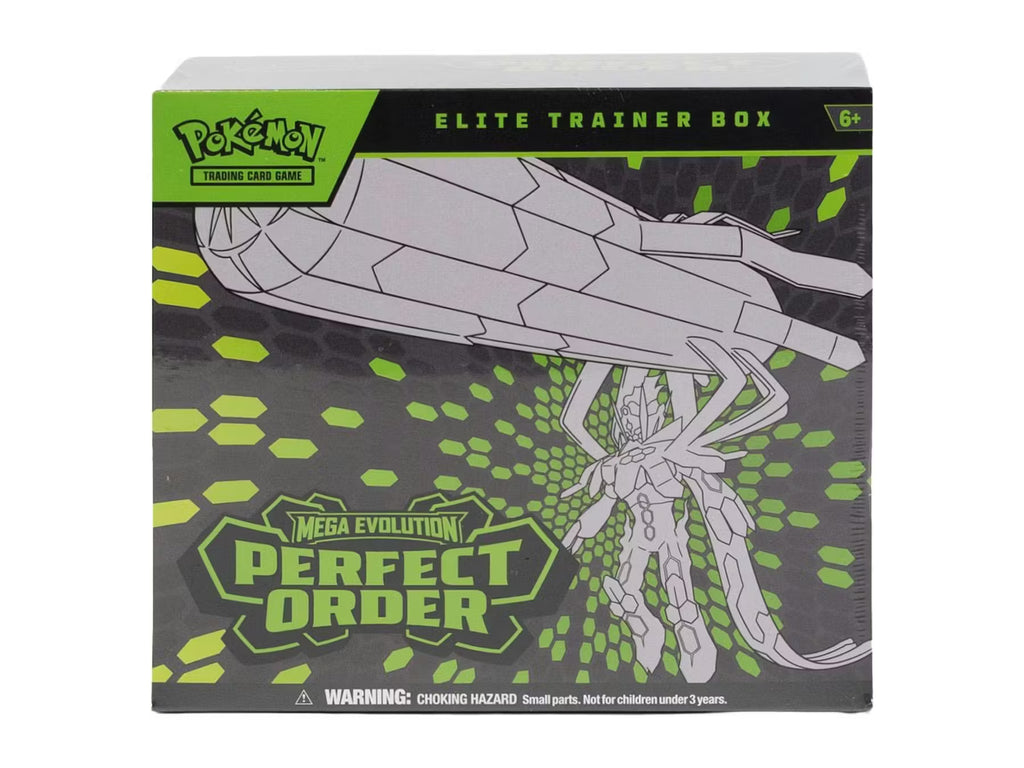 Pokemon Mega Evolution Perfect Order Elite Trainer Box Trading Cards