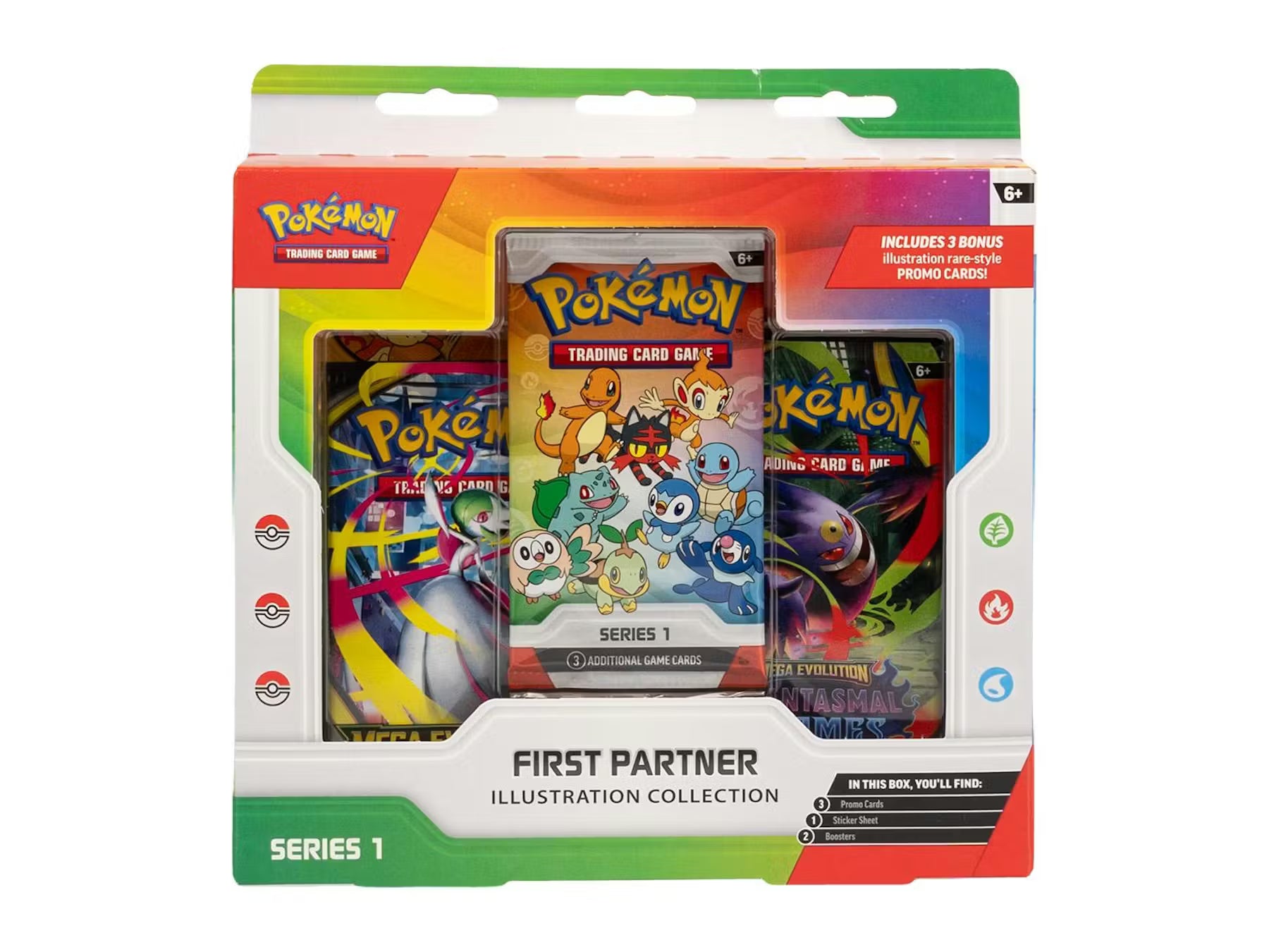 Pokemon First Partner Illustration Collection Series 1 Trading Cards