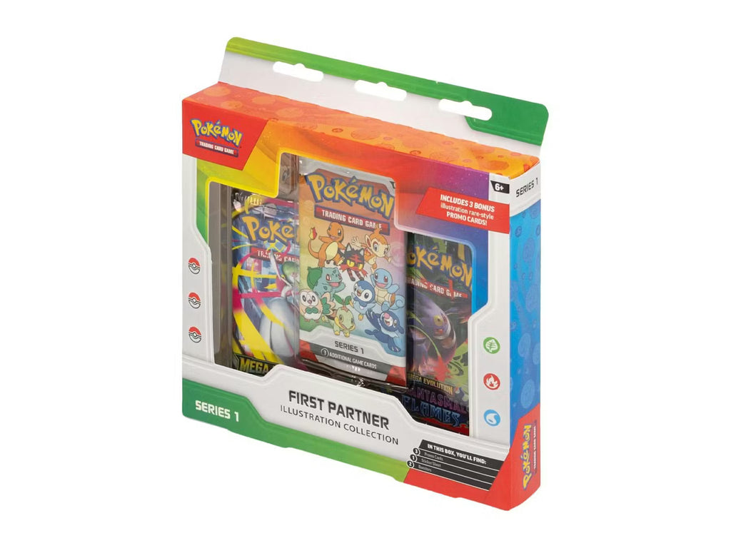 Pokemon First Partner Illustration Collection Series 1 Trading Cards