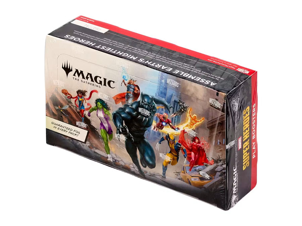 Magic the Gathering Marvel Super Heroes Play Booster Trading Cards