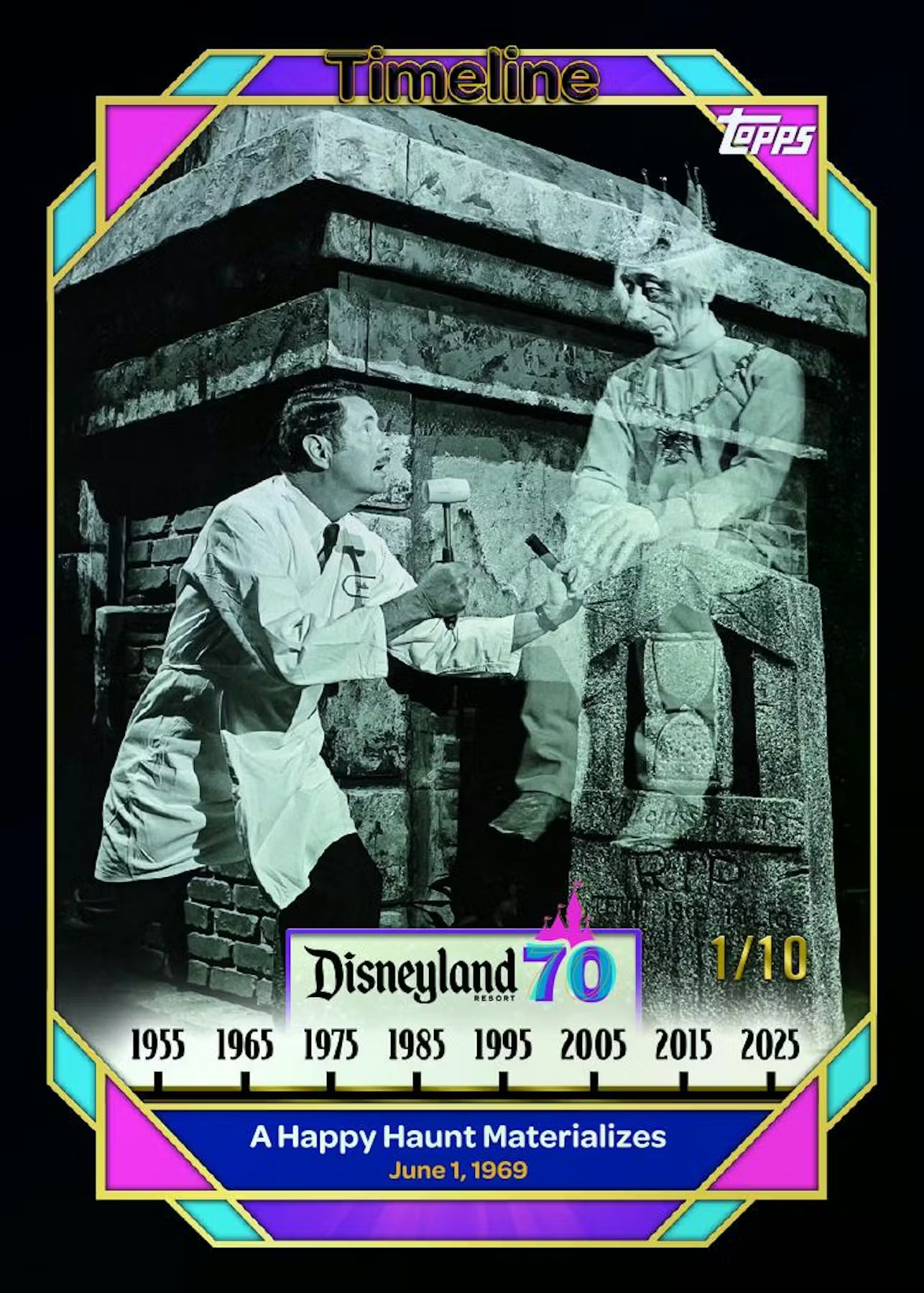 2025 Topps Disneyland 70th Anniversary Blaster Trading Cards