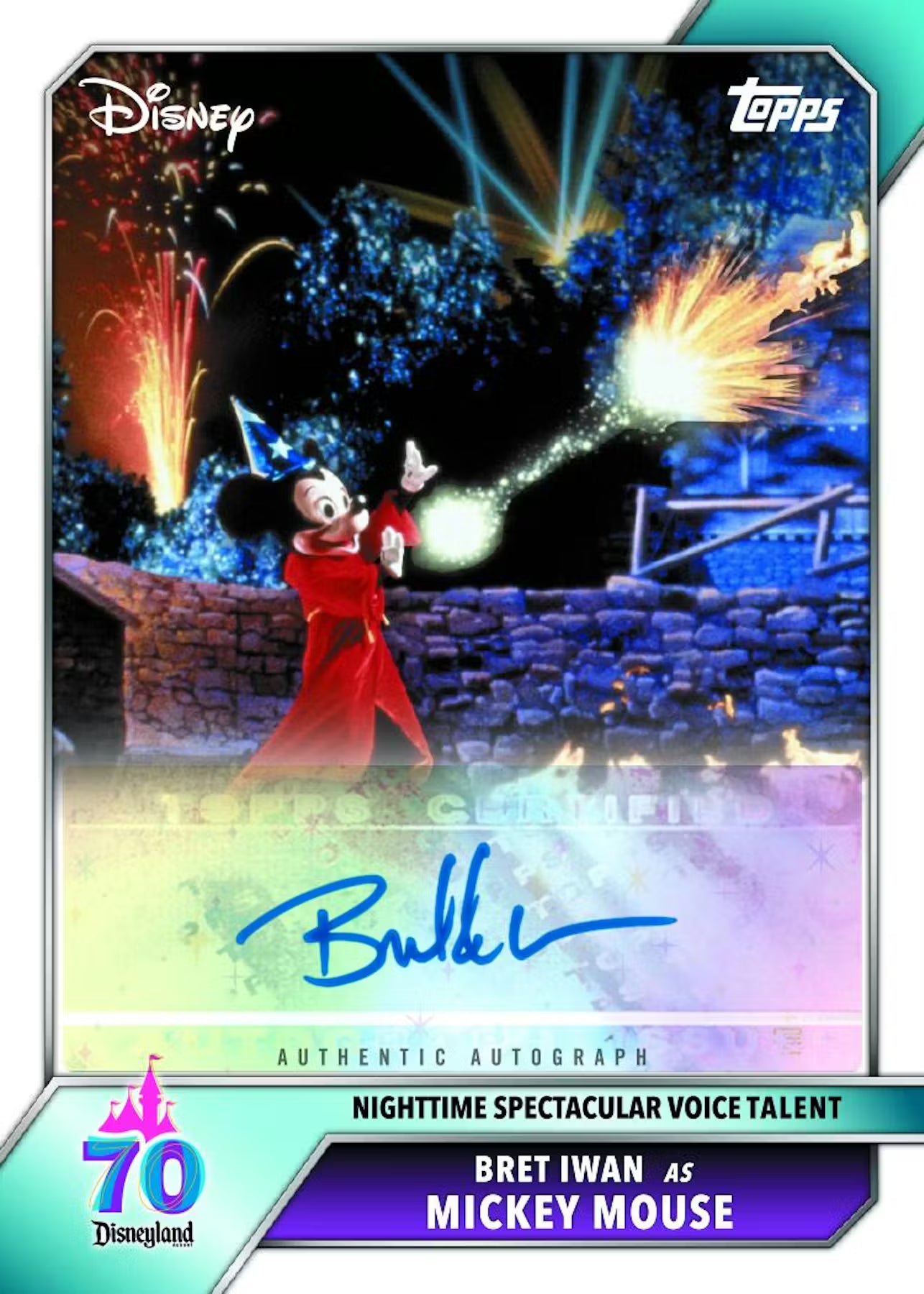 2025 Topps Disneyland 70th Anniversary Blaster Trading Cards