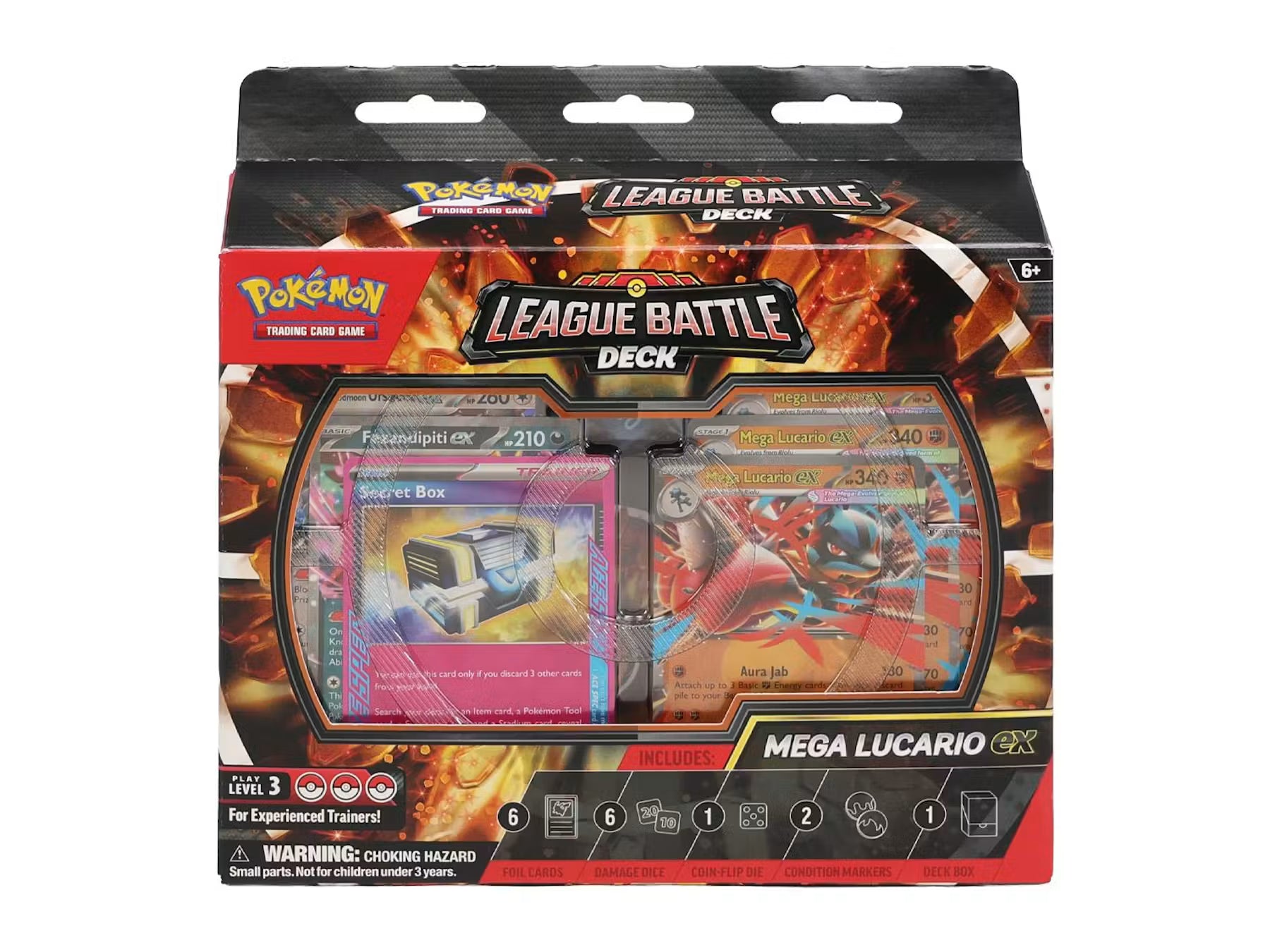 Pokemon Mega Lucario Ex League Battle Deck Trading Cards