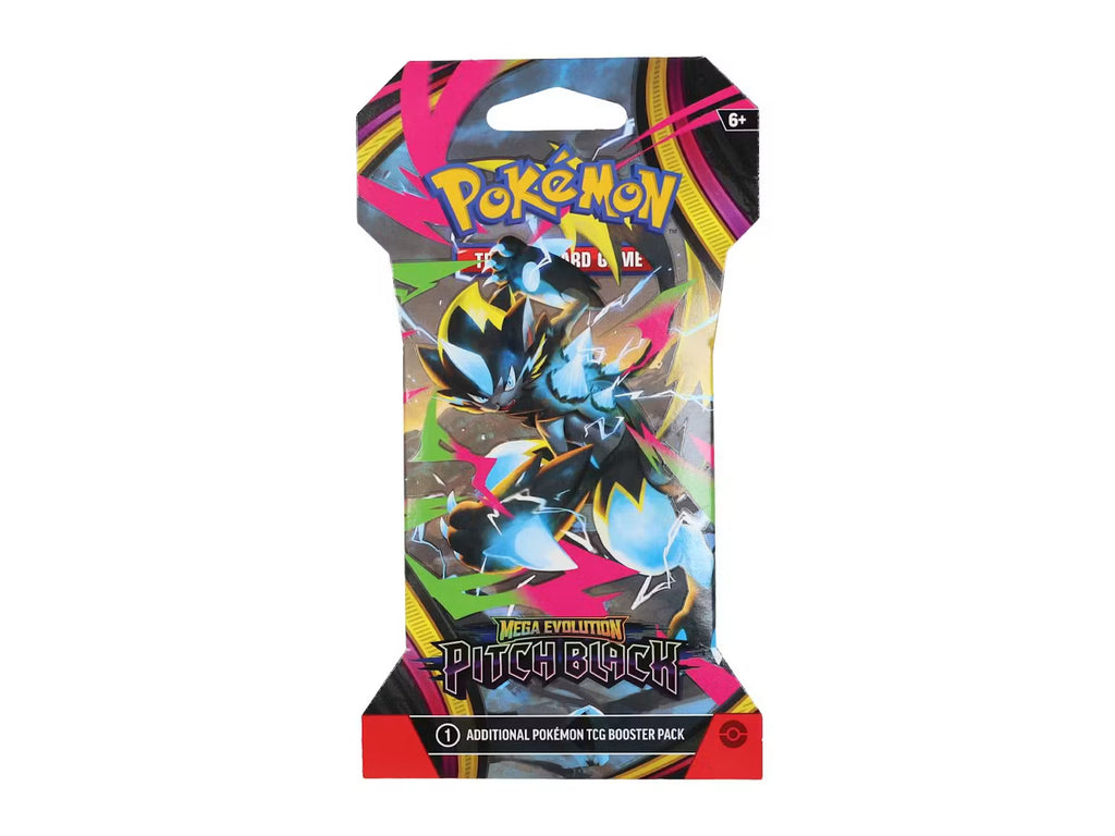 Pokemon Mega Evolution Pitch Black Sleeved Booster Trading Cards