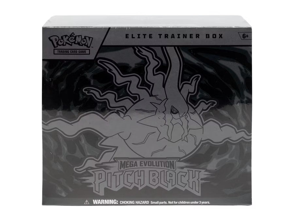 Pokemon Mega Evolution Pitch Black Elite Trainer Box Trading Cards