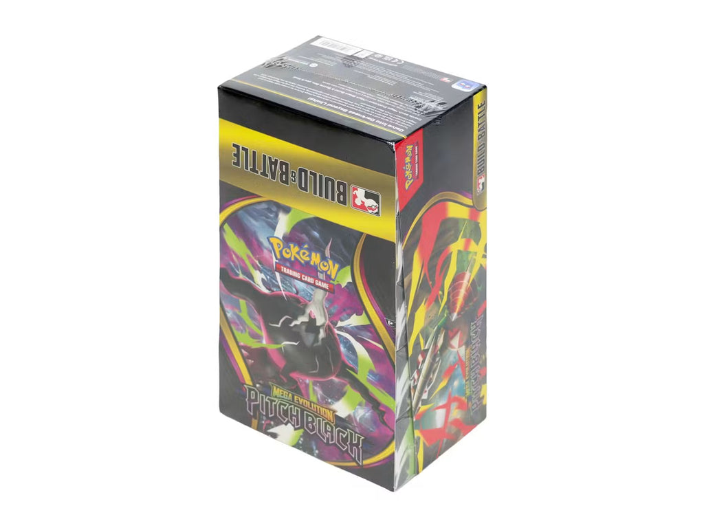 Pokemon Mega Evolution Pitch Black Build and Battle Trading Cards