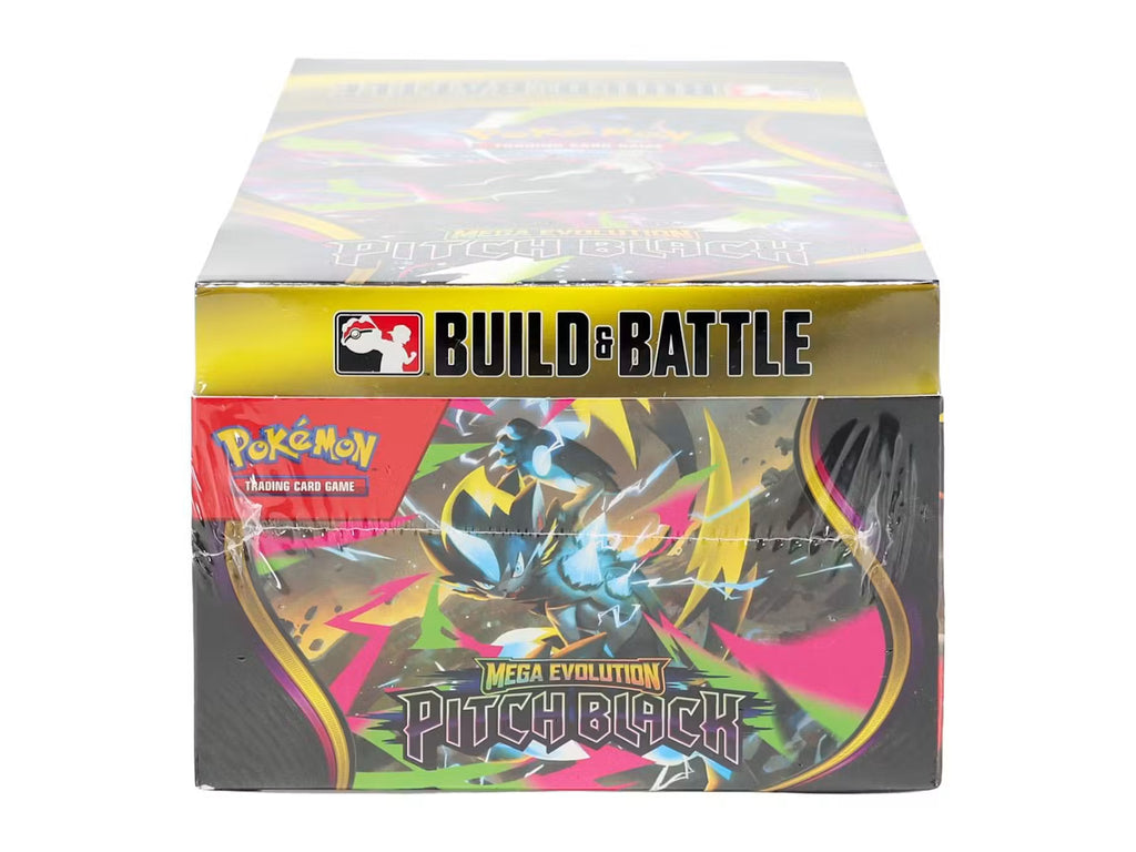 Pokemon Mega Evolution Pitch Black Build and Battle Trading Cards