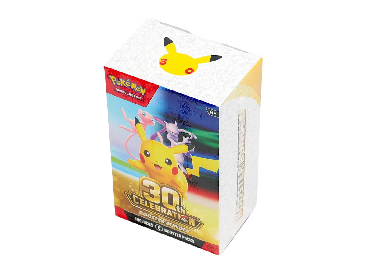 Pokemon 30th Celebration Booster Bundle Trading Cards