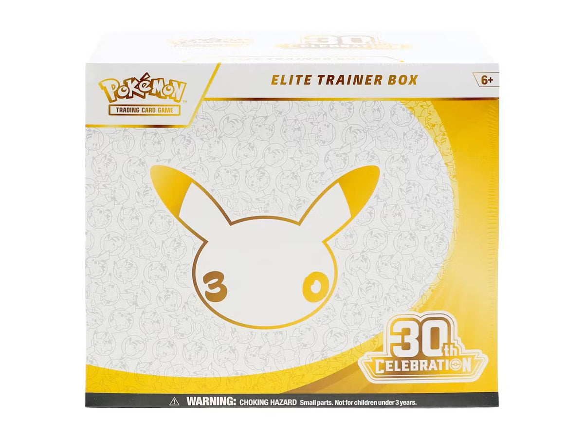 Pokemon 30th Celebration Elite Trainer Box Trading Cards