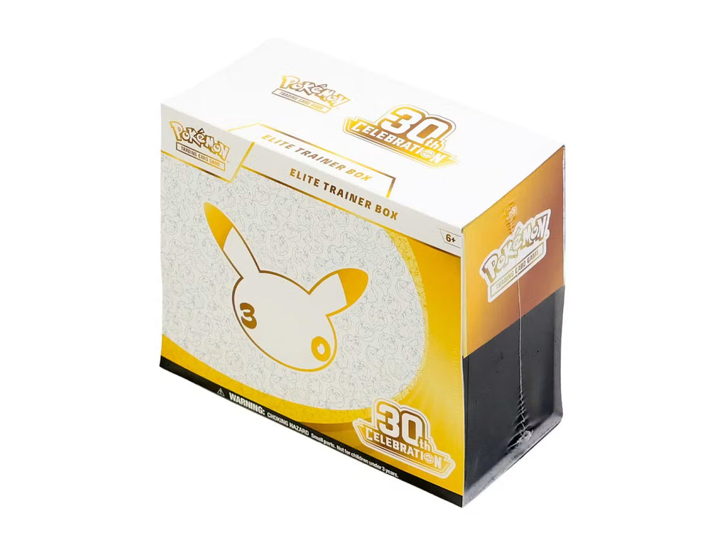 Pokemon 30th Celebration Elite Trainer Box Trading Cards