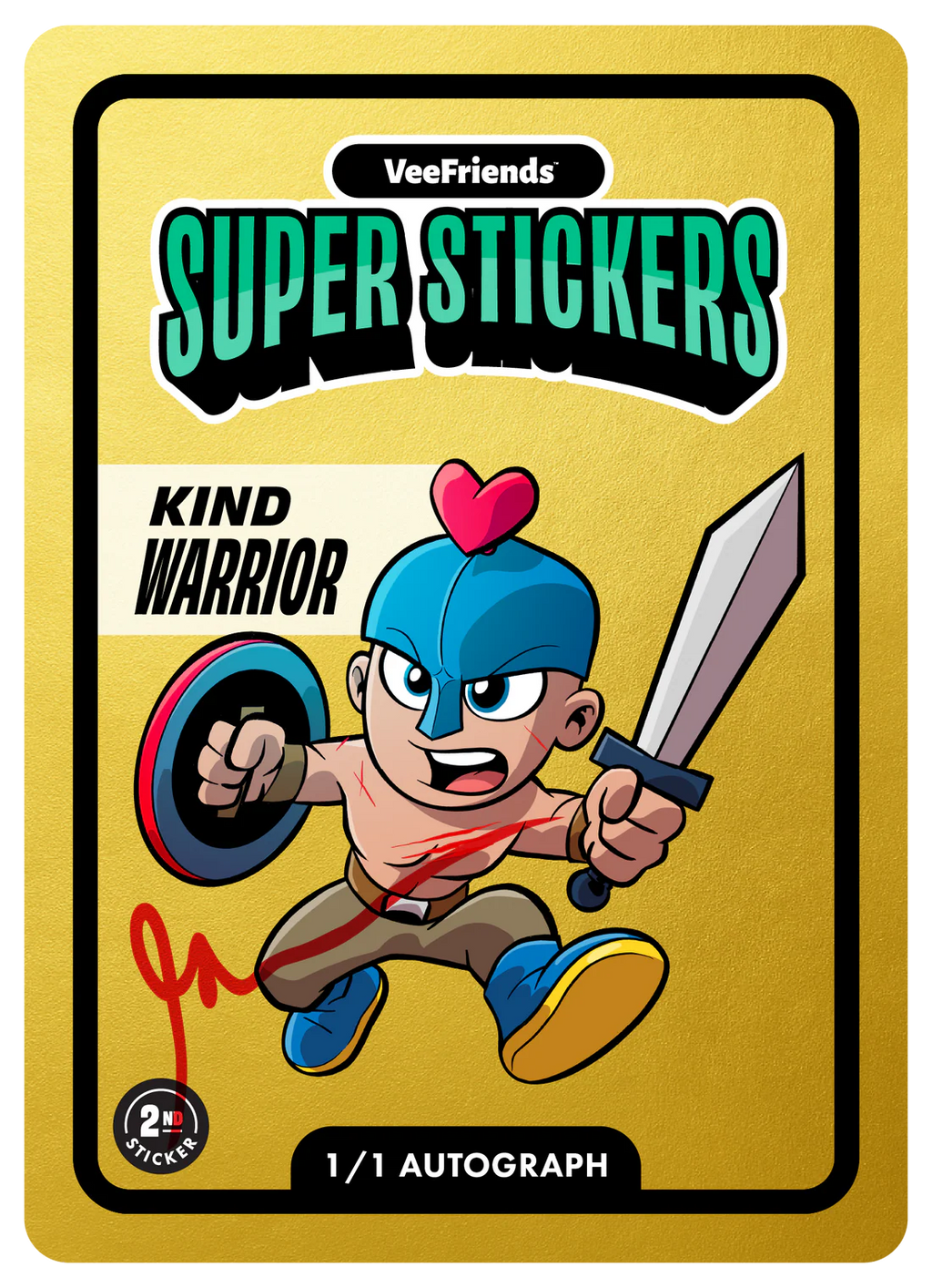 2025 VeeFriends Super Stickers Manga Series Trading Cards