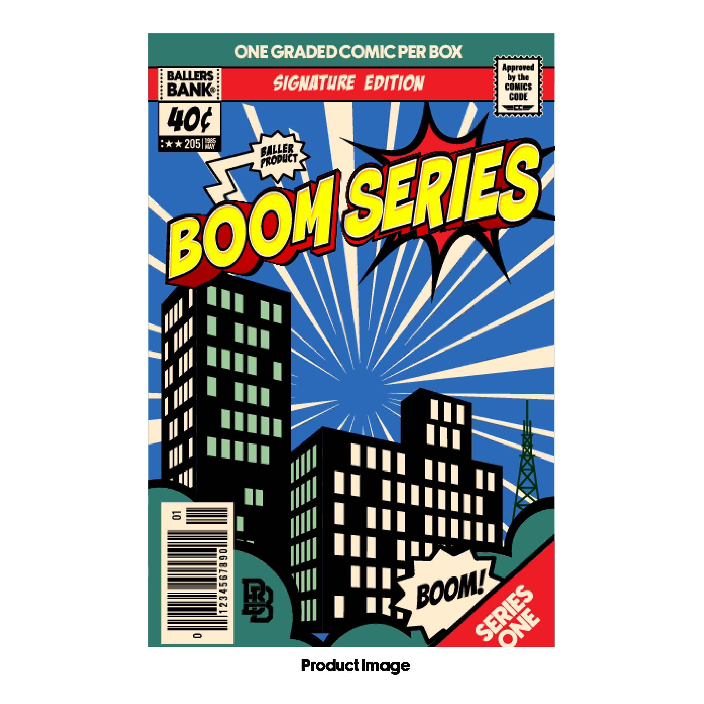 Ballers Bank Boom Series Comic Book