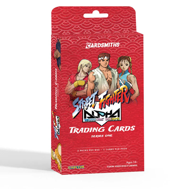 Cardsmiths Street Fighter Alpha Warriors Dream Collector Box Trading Cards