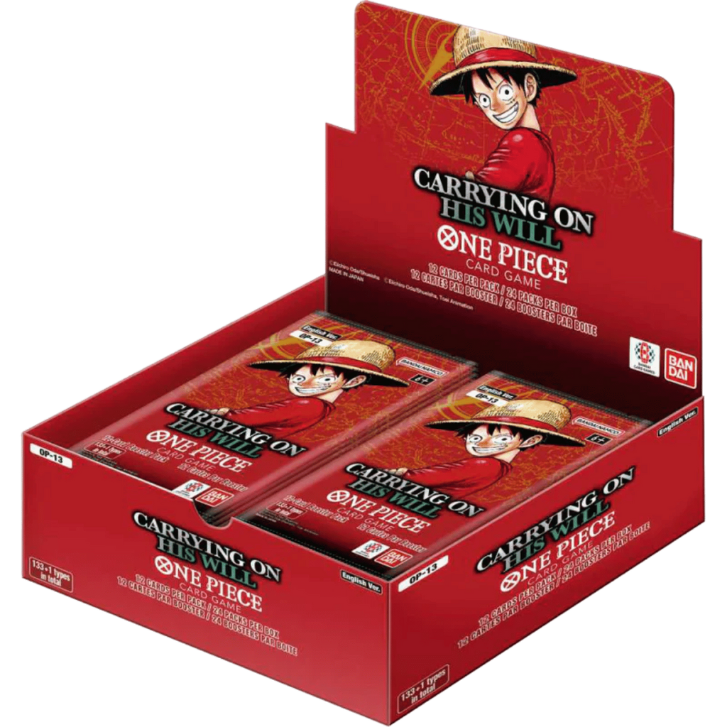 One Piece Carrying On His Will Trading Cards