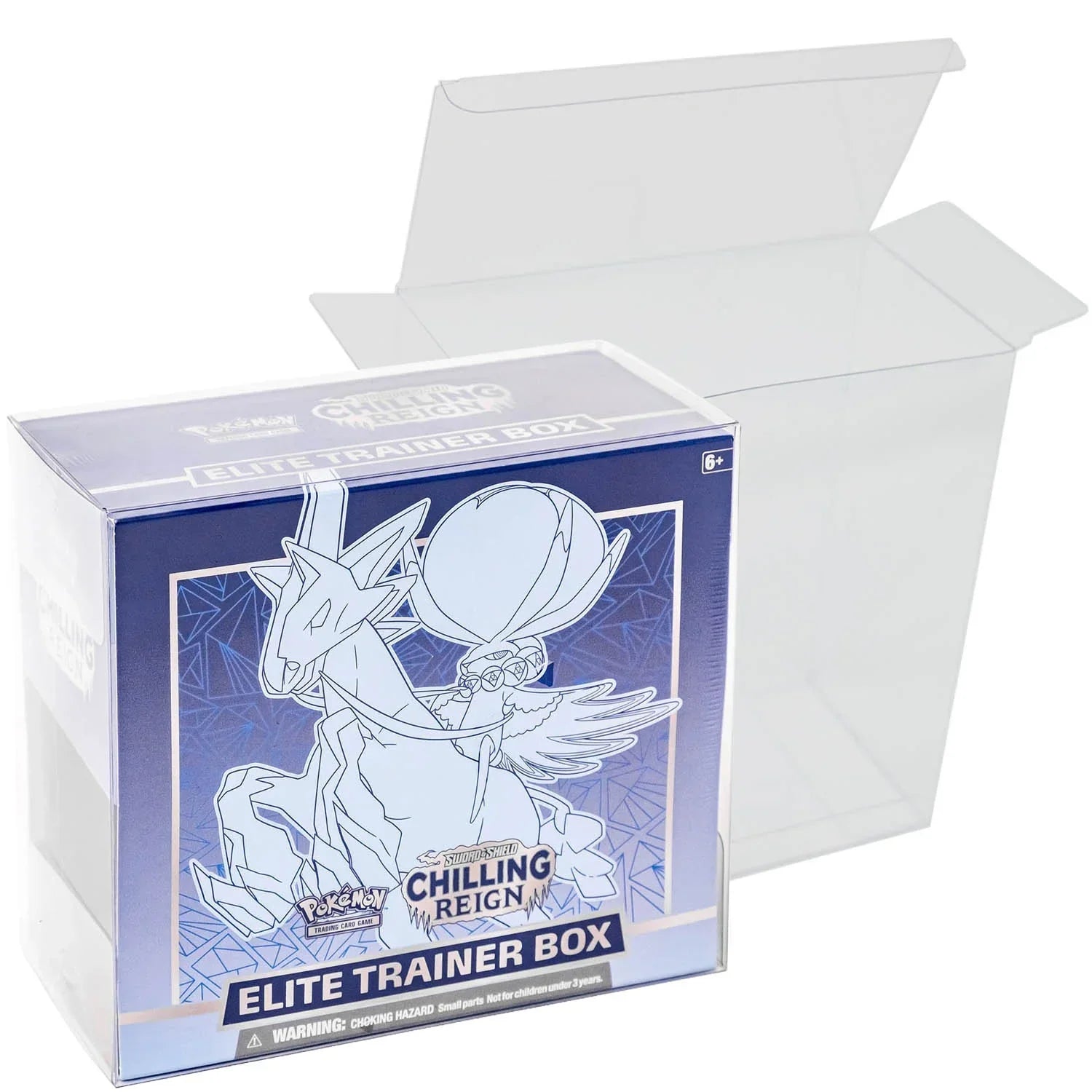 Pokemon ETB Protector Bundle - Soft Protector + Acrylic Display Case