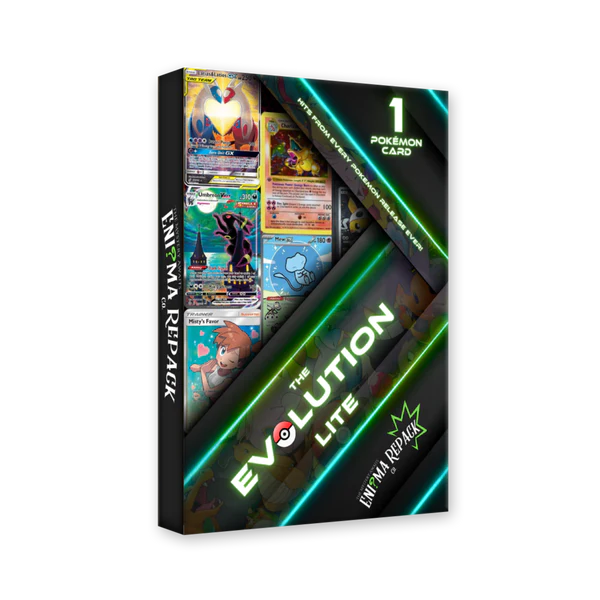 Enigma Pokemon Repack Evolution Trading Cards