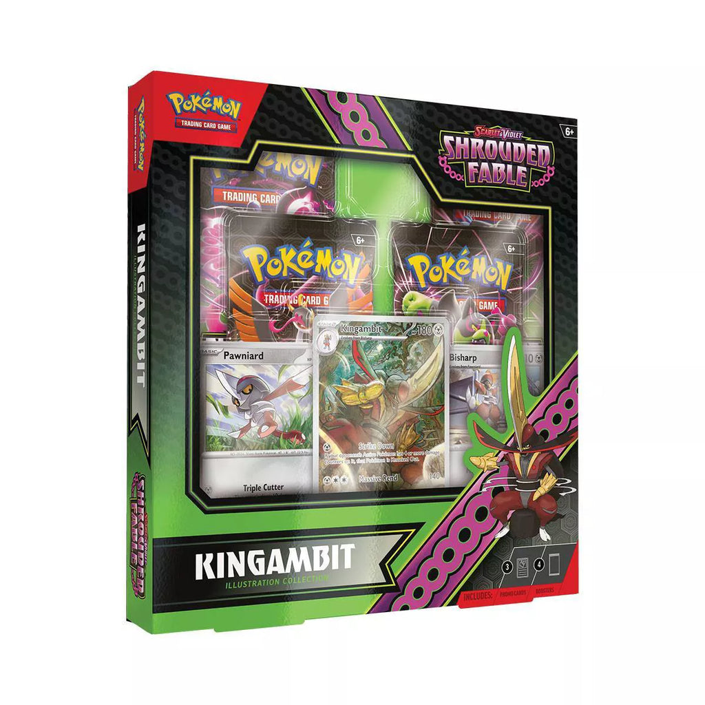 Pokemon Scarlet and Violet - Shrouded Fable Kingambit Illustration Collection