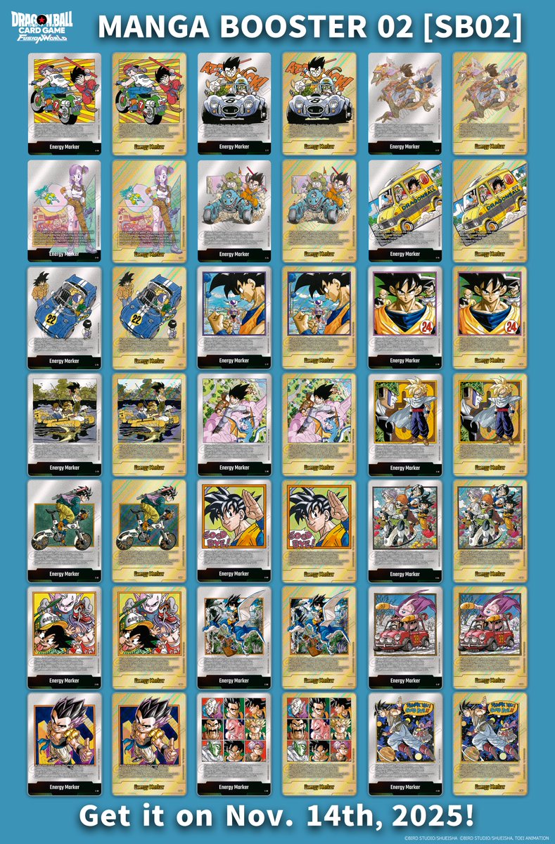 Dragon Ball Super Fusion Worlds Manga Booster 02 Trading Cards