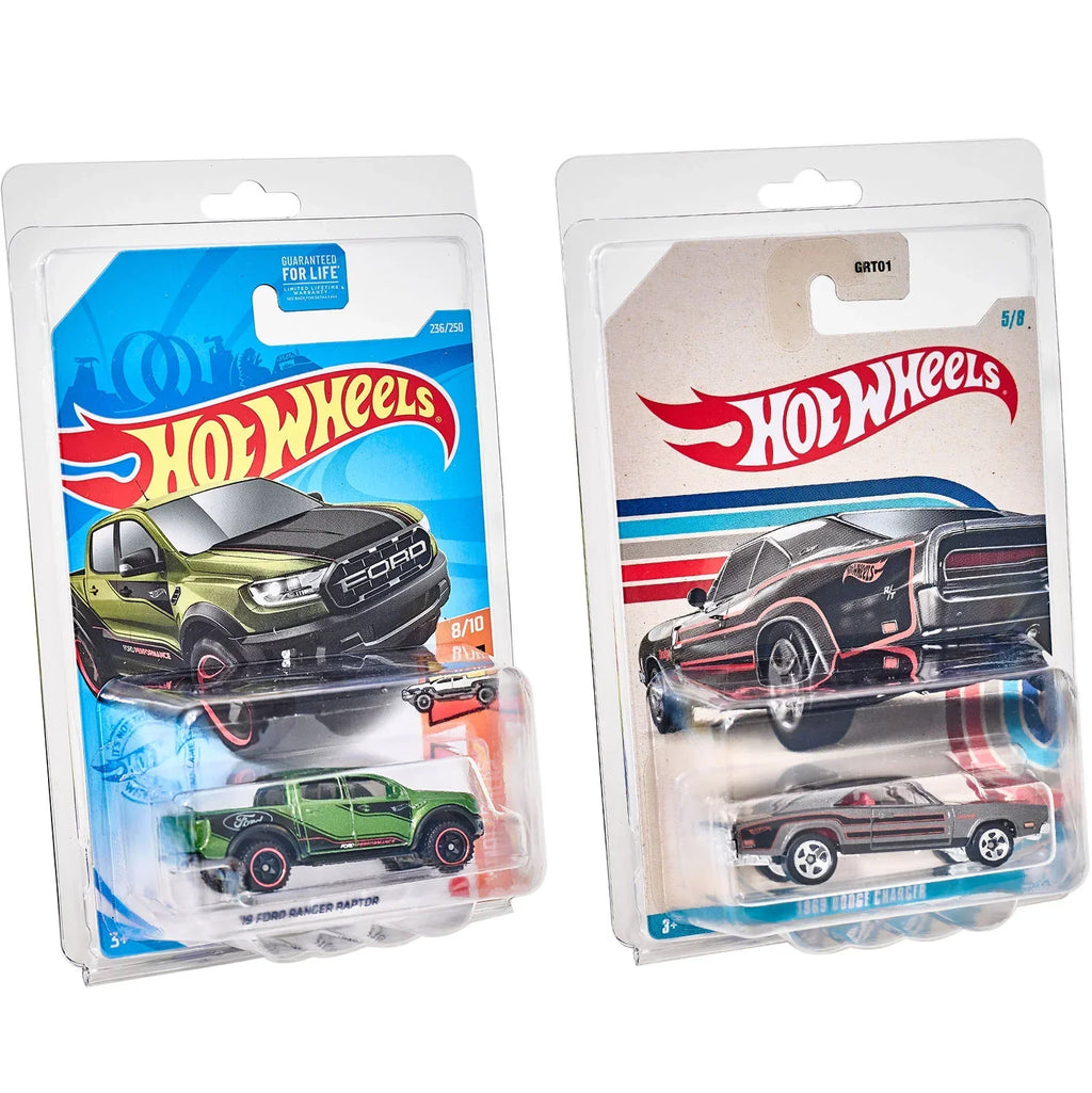 10-pack Hot Wheels Mainline Protector Case - For Retail Packaging