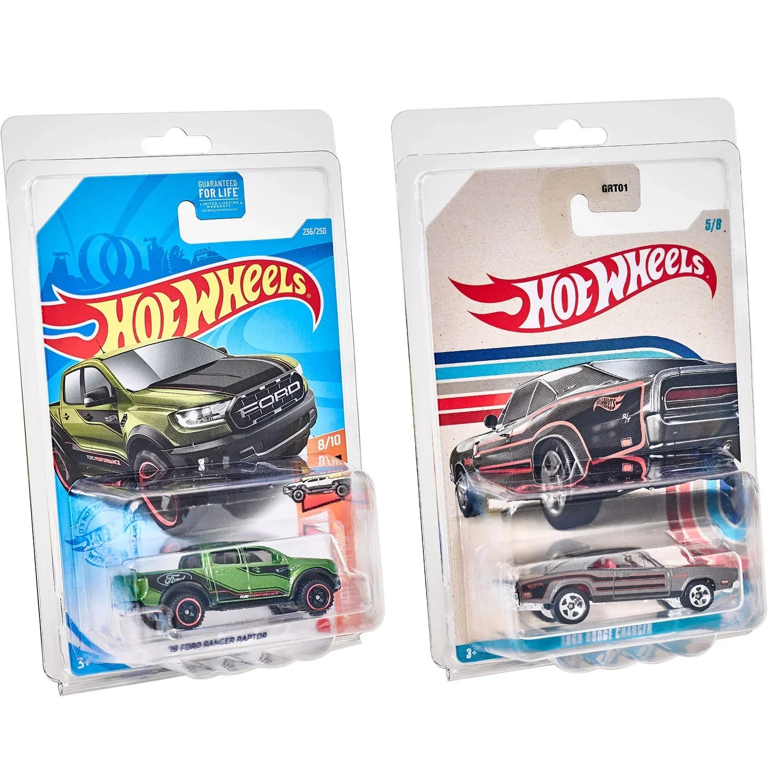 10-pack Hot Wheels Mainline Protector Case - For Retail Packaging