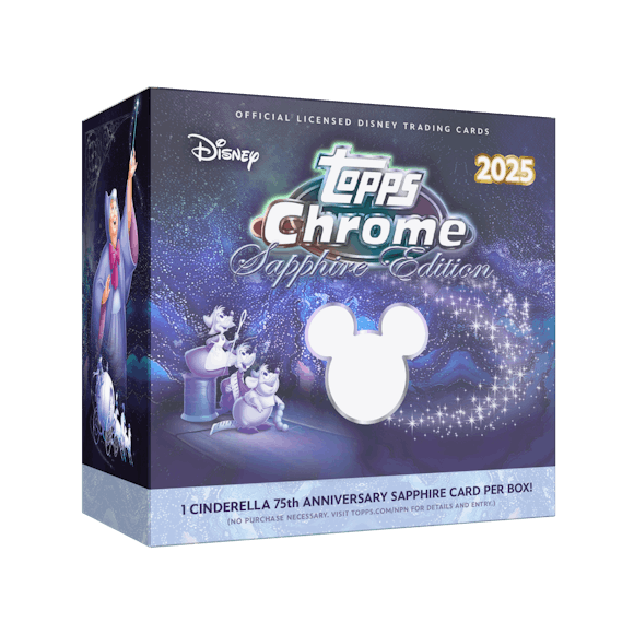 2025 Topps Chrome Disney Sapphire Hobby Trading Cards