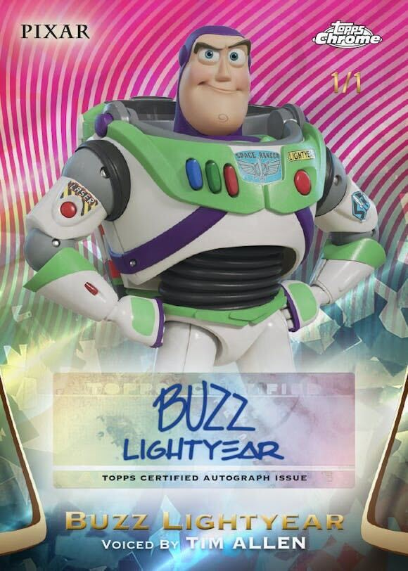 2025 Topps Chrome Disney Sapphire Hobby Trading Cards