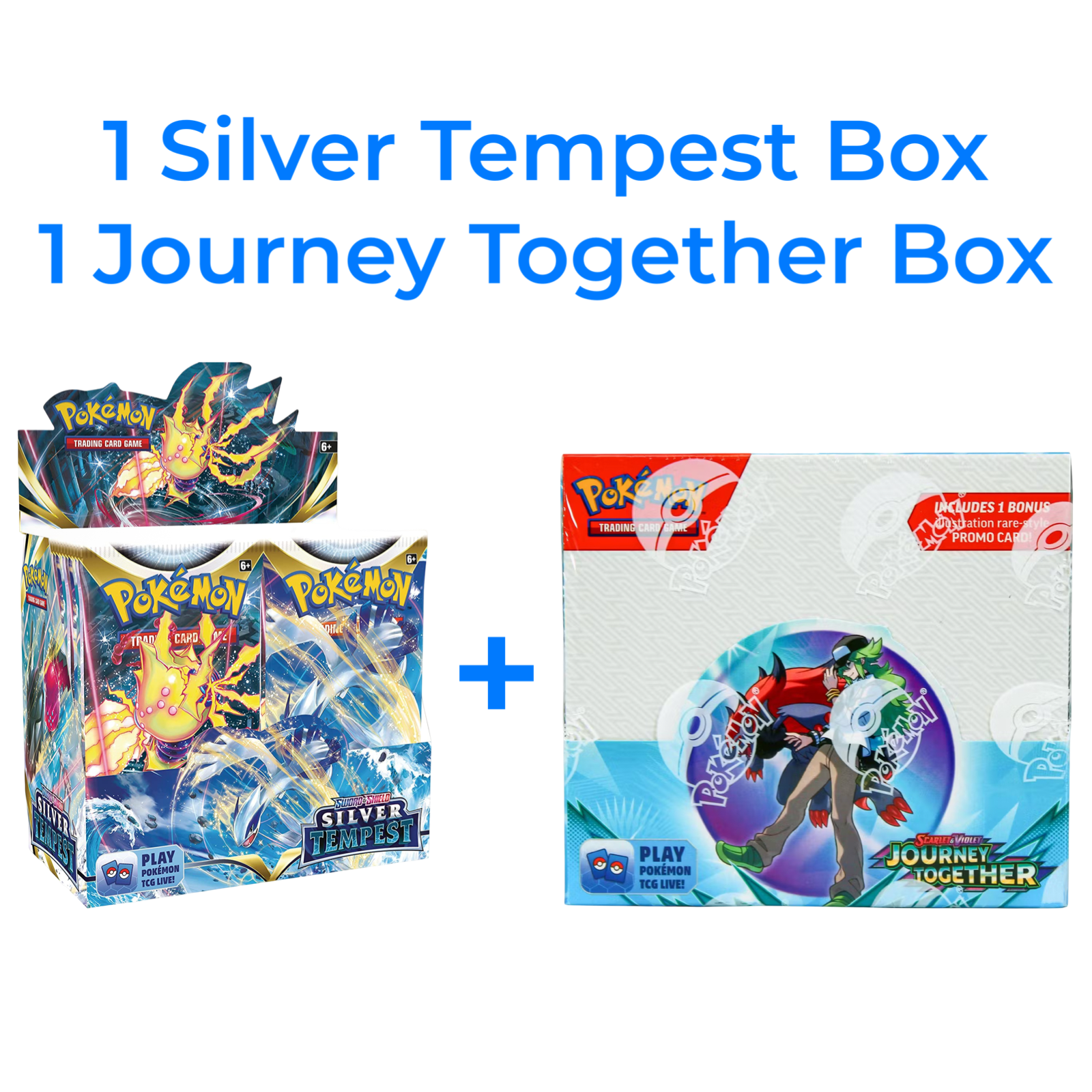 PYP 001 Box Break -Journey Together + Silver Tempest