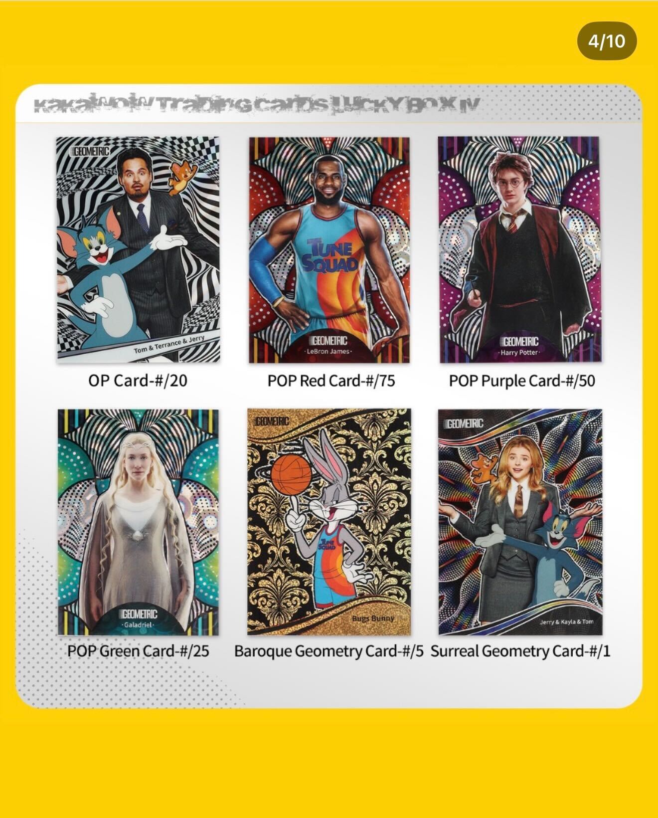 Kakawow Trading Cards Lucky Box IV