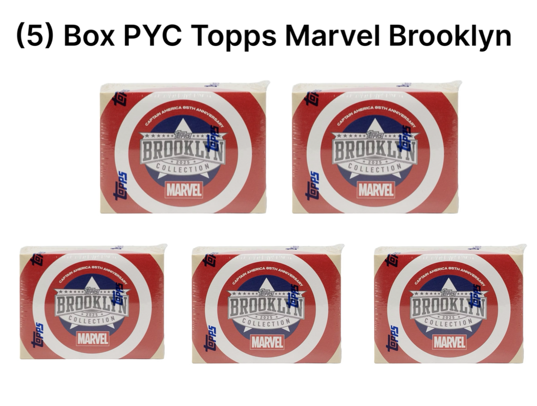 Marvel PYC Break 170 - 2026 Topps Marvel Brooklyn Collection Captain America 5 Box