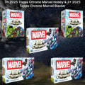 Marvel PYC Break 163 - 2025 Topps Chrome Marvel Hobby 3 box Blaster 2 Box