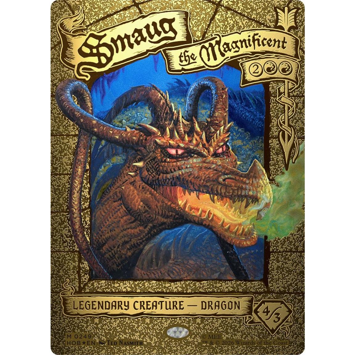 MTG The Hobbit Play Booster Pack | Magic: The Gathering LOTR 2026 | Bilbo, Gandalf & Smaug | Foil In Every Pack | New Releas