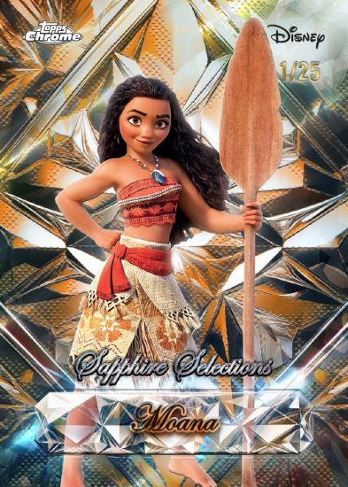 2025 Topps Chrome Disney Sapphire Hobby Trading Cards