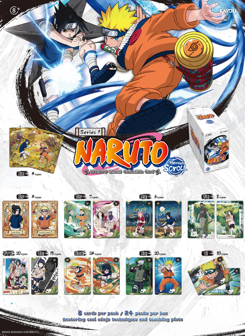 Kayou Naruto Smriti Heaven Scroll Trading Cards