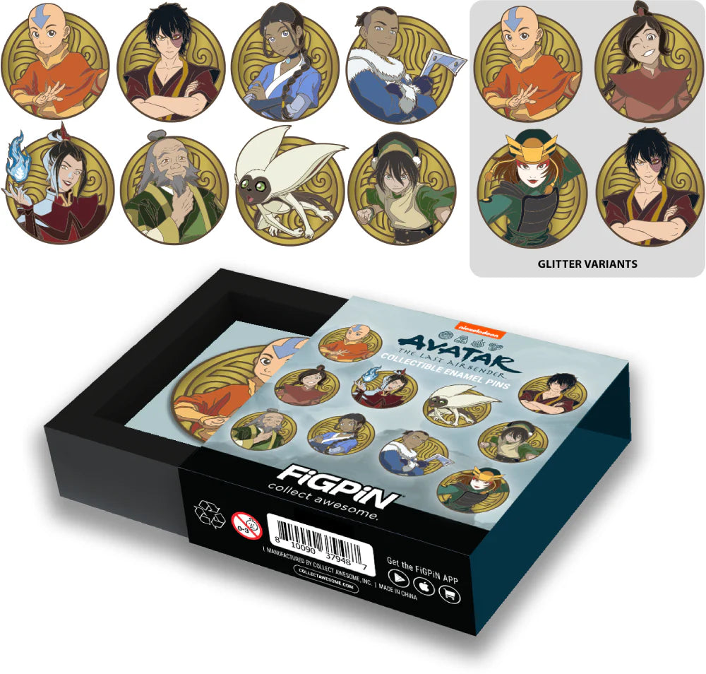 Figpin AVATAR: The Last Airbender Series 1 Collectible Enamel Pins