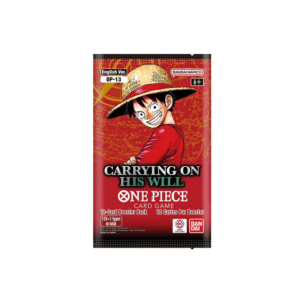 One Piece Carrying On His Will Trading Cards