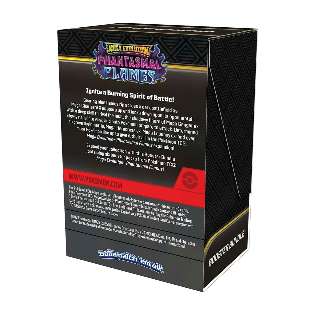 Pokemon Mega Evolution Phantasmal Flames Booster Bundle Trading Cards