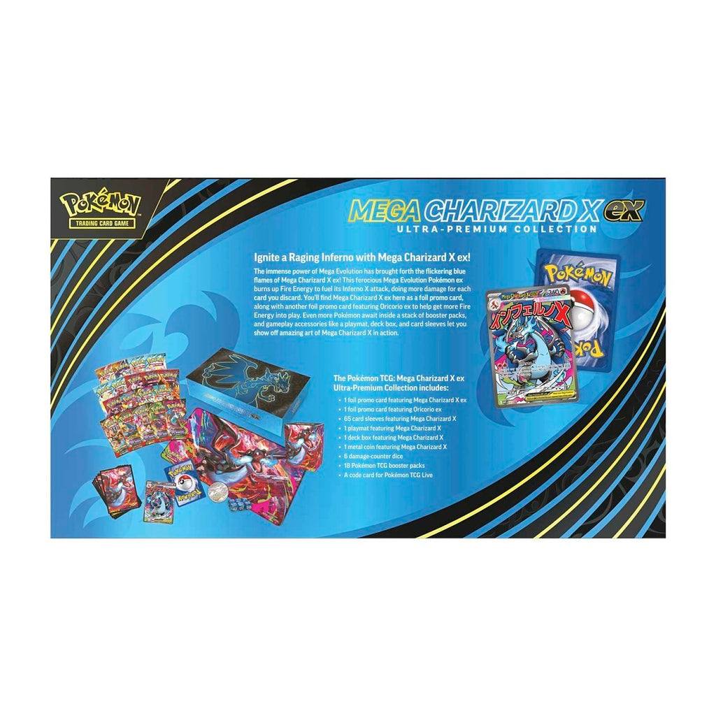 Pokemon Mega Charizard X ex Ultra Premium Collection Trading Cards