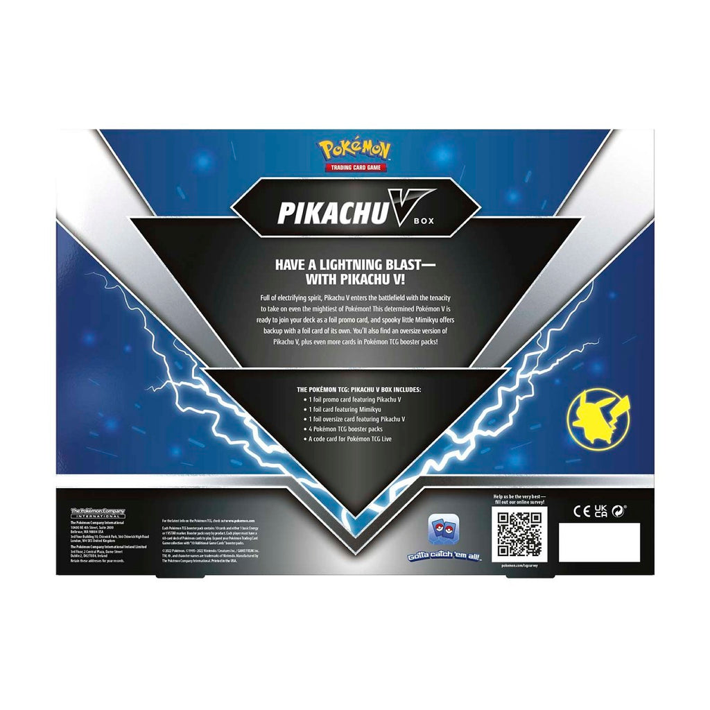 Pokemon Pikachu V Box Trading Cards