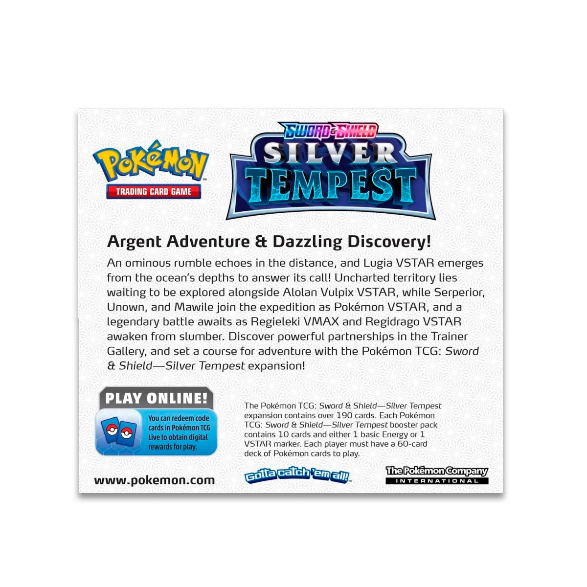 Pokemon Sword and Shield - Silver Tempest