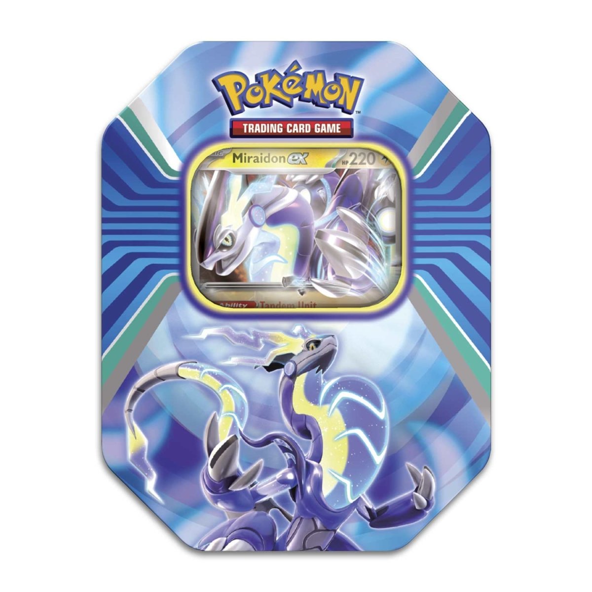 Pokemon Scarlet and Violet - Paldean Legends Miraidon Ex Tin