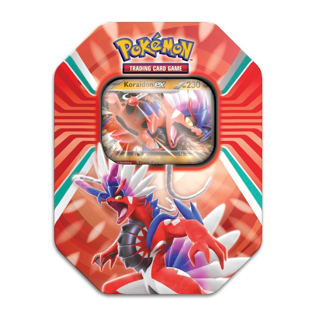 Pokemon Scarlet and Violet - Paldean Legends Koraidon Ex Tin